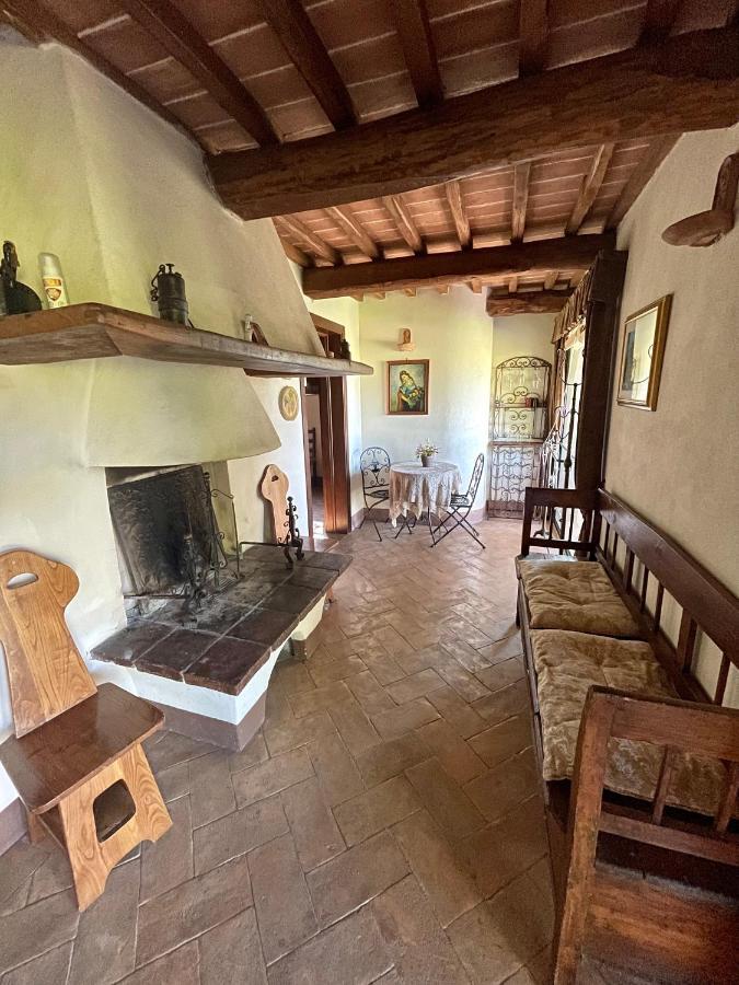Villa Fonte Del Salcio Cinigiano Exterior foto