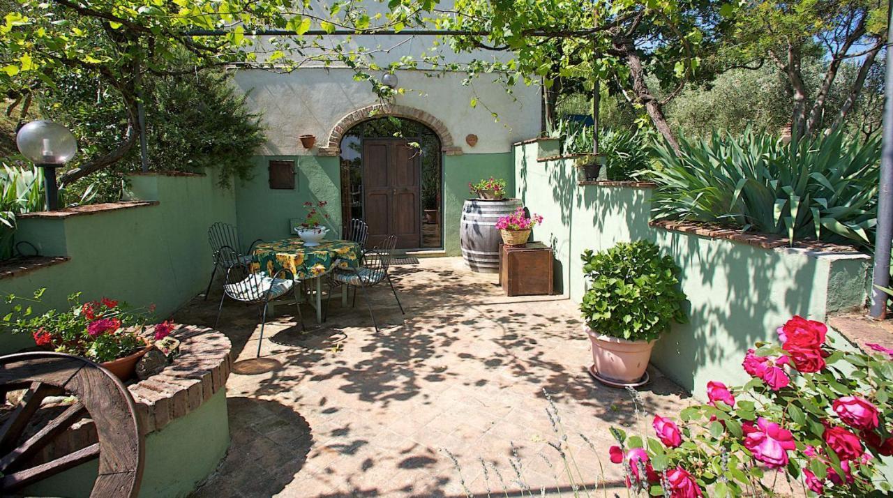 Villa Fonte Del Salcio Cinigiano Exterior foto