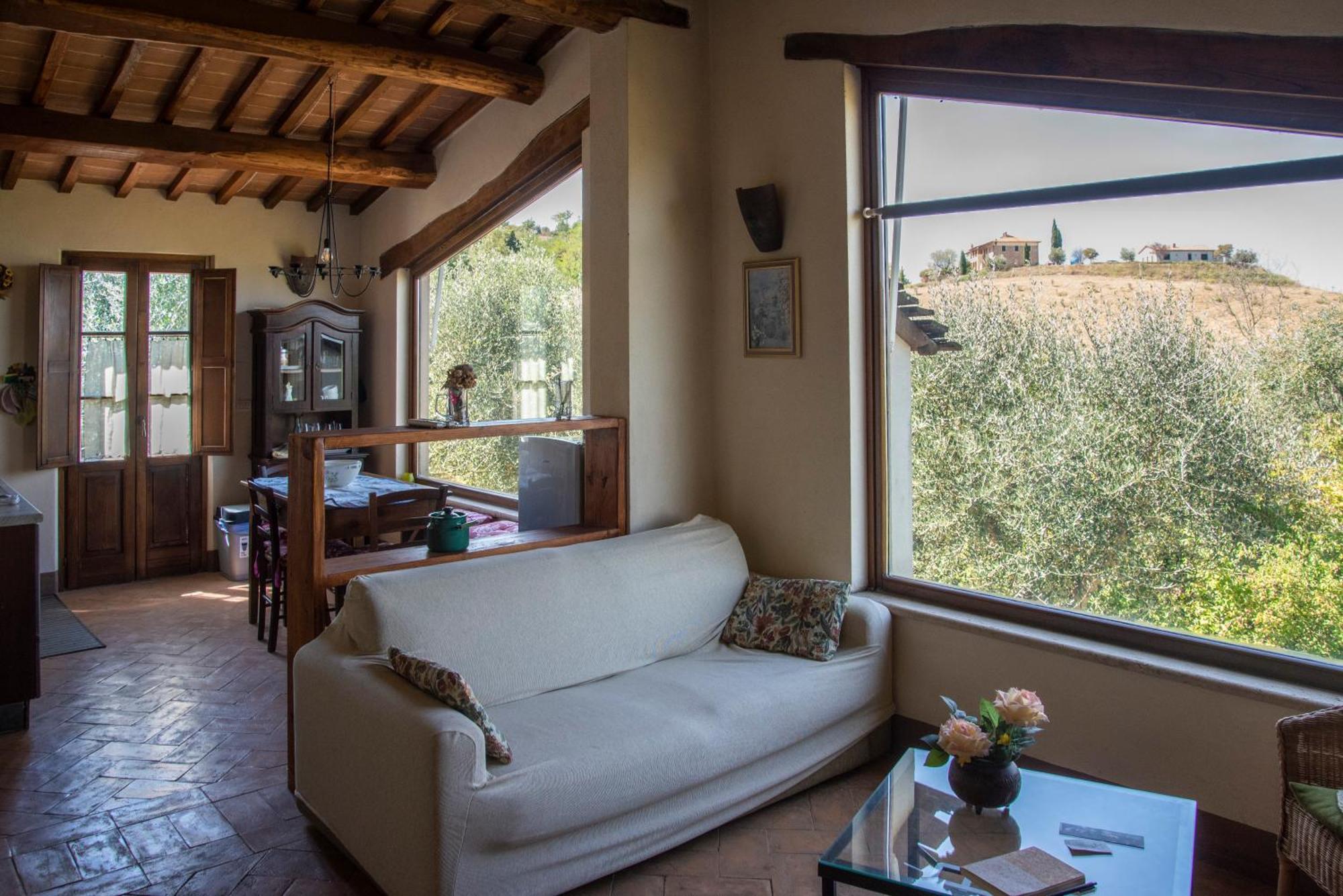 Villa Fonte Del Salcio Cinigiano Exterior foto